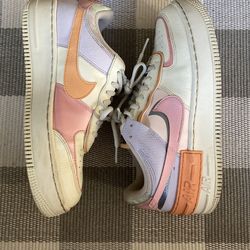 Pastel Nike Shadow Air Forces 