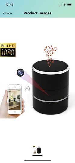 Camera With Bluetooth Speaker 
