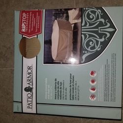 Brand new in box Patio Armor Ripstop Deluxe Round Table Chair Cover 