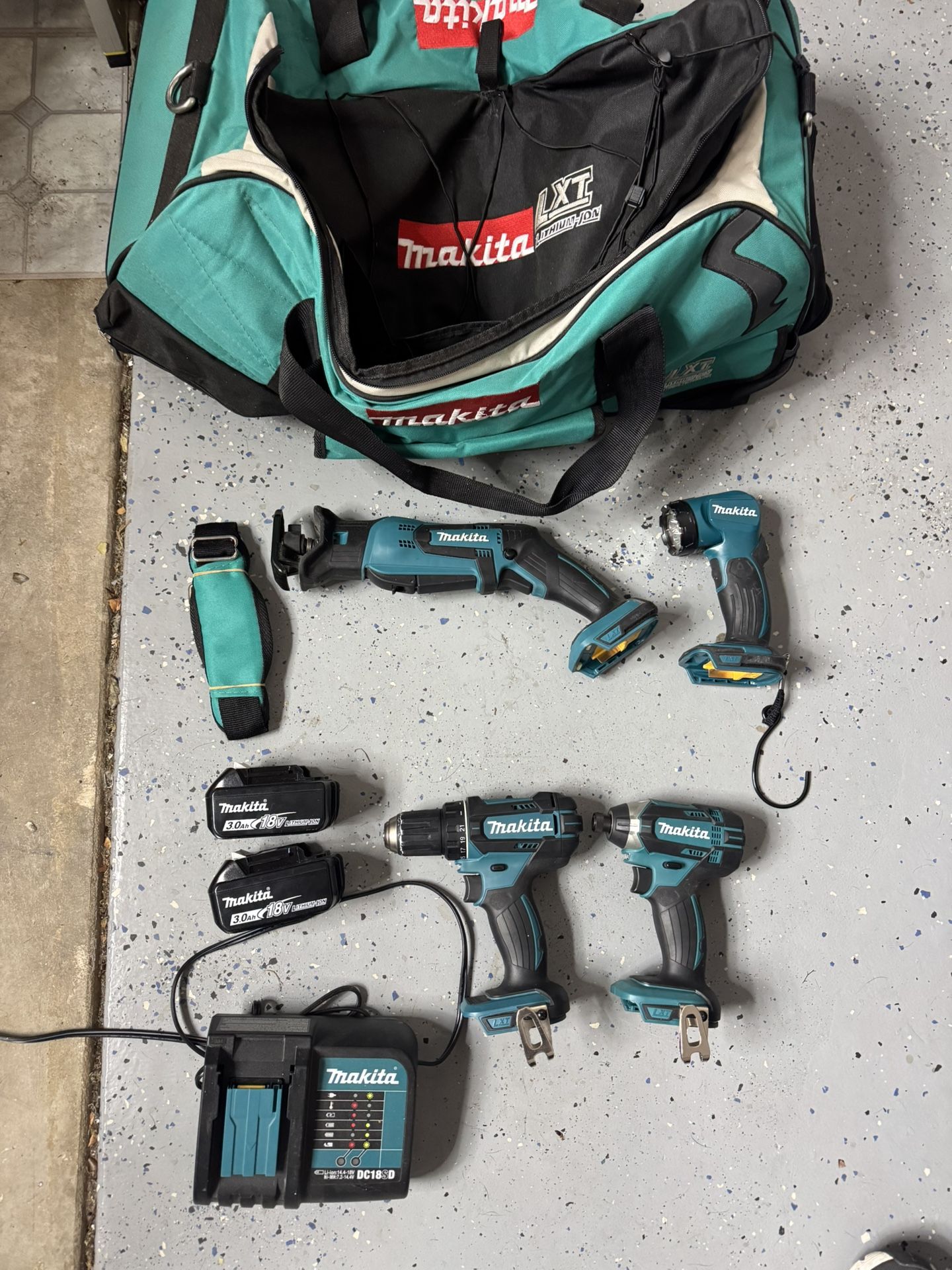 Makita LXT Brushless Tool Set – Lightly Used, Great Condition!
