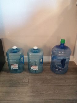 3 Gallan of water bottle and 5 Gallan of water bottle
