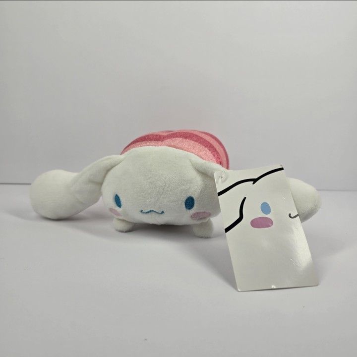 Sanrio Cinnamoroll Sashimi Sushi Plush 6" NEW Hot Topic Hello Kitty Stuffed