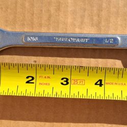 TRUECRAFT 1016 1/2" SAE Combination Wrench 12 Point Made in Japan