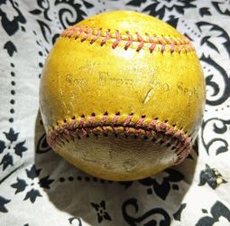 Signed San Francisco seals baseball