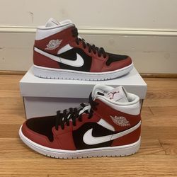 Jordan 1 Mid Gym Red