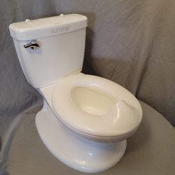Summer Infant My Size Potty  - Realistic Potty Training Toilet Looks and Feels Like an Adult Toilet! Easy to Empty and Clean  - Makes Flushing Sound! 