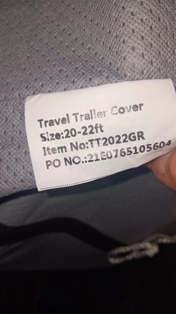 20-22ft Rv Cover