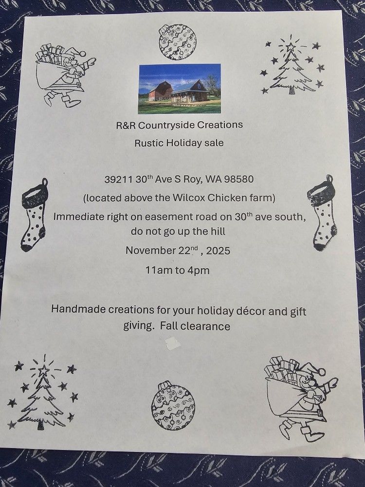 Holiday Sale In Garage