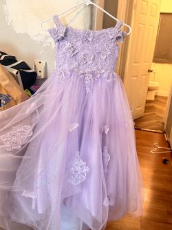 Butterfly girl dress size 6