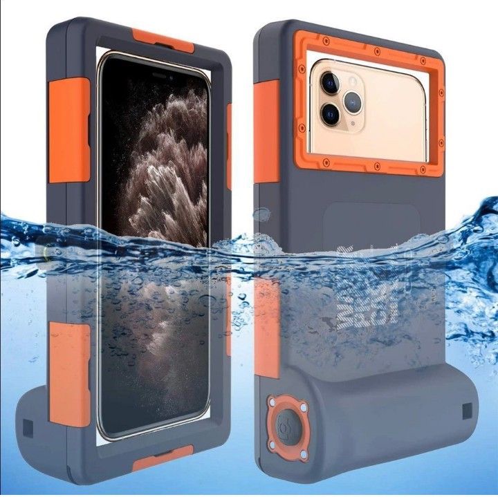 Shellbox Waterproof Professional Diving Phone Case for iPhone Samsung Universal Series 