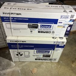 Mini Split Air Conditioner with Heat, 12k BTU, 1 Ton, Smart, Boreal 