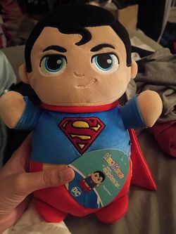 Jazwares Hugmees Original By Squishmallows DC Superman 10" Plush NEW NWT