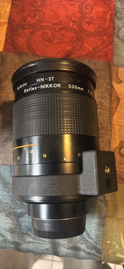 Nikon reflex nikkor 500mm lense