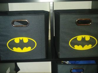New batman storage box cubes