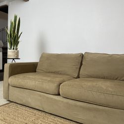 Free Delivery ! Room & Board Tan Sofa: Orig. $2,499