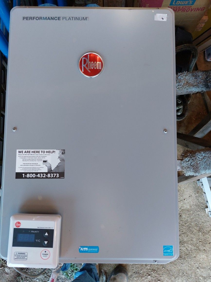 Rheem Natural Gas Tankless Water Heater