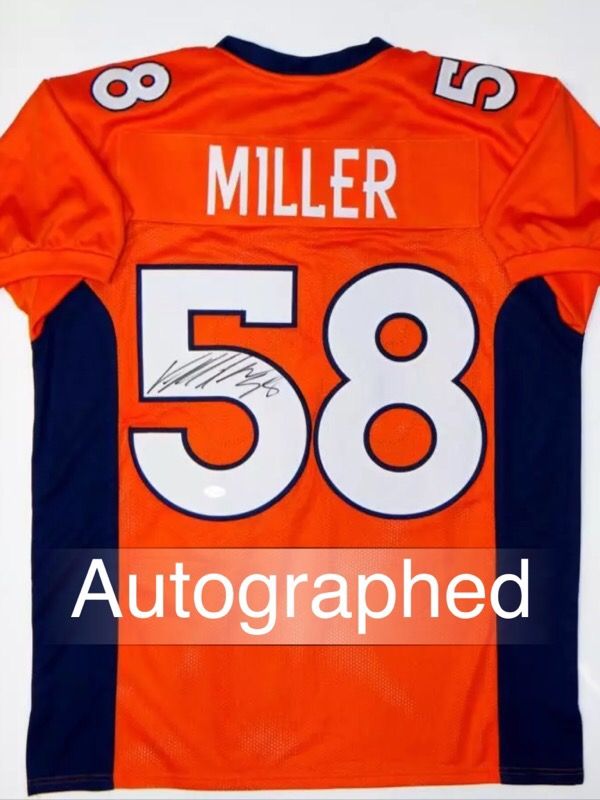 Von Miller SIGNED Broncos Jersey w/COA