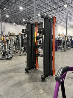 Torque Fitness Dual Adjustable Pulley With Shelves