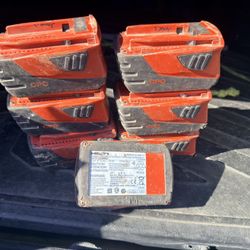 Hilti cordless batteries