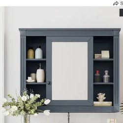 PRICE REDUCED REDUCED AGAIN!! Wall Mounted Bathroom Storage Cabinet, Mirror-NEW/UNUSED IN THE BOX!!!