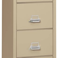 FireKing 2 Hour Rated 4-Drawer Vertical File Cabinet