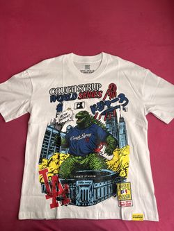 awful lot of cough syrup dodgers print