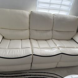 Leather Sofa Recliner 