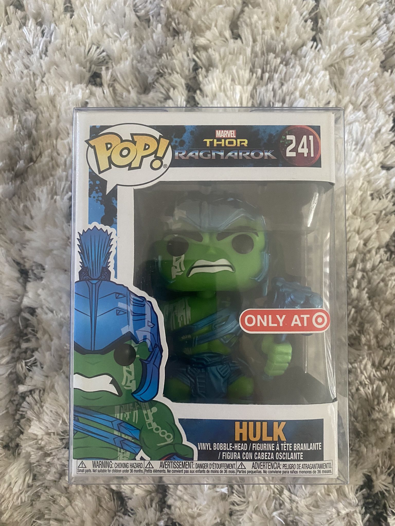Funko POP Hulk Thor Ragnarok Target Exclusive 