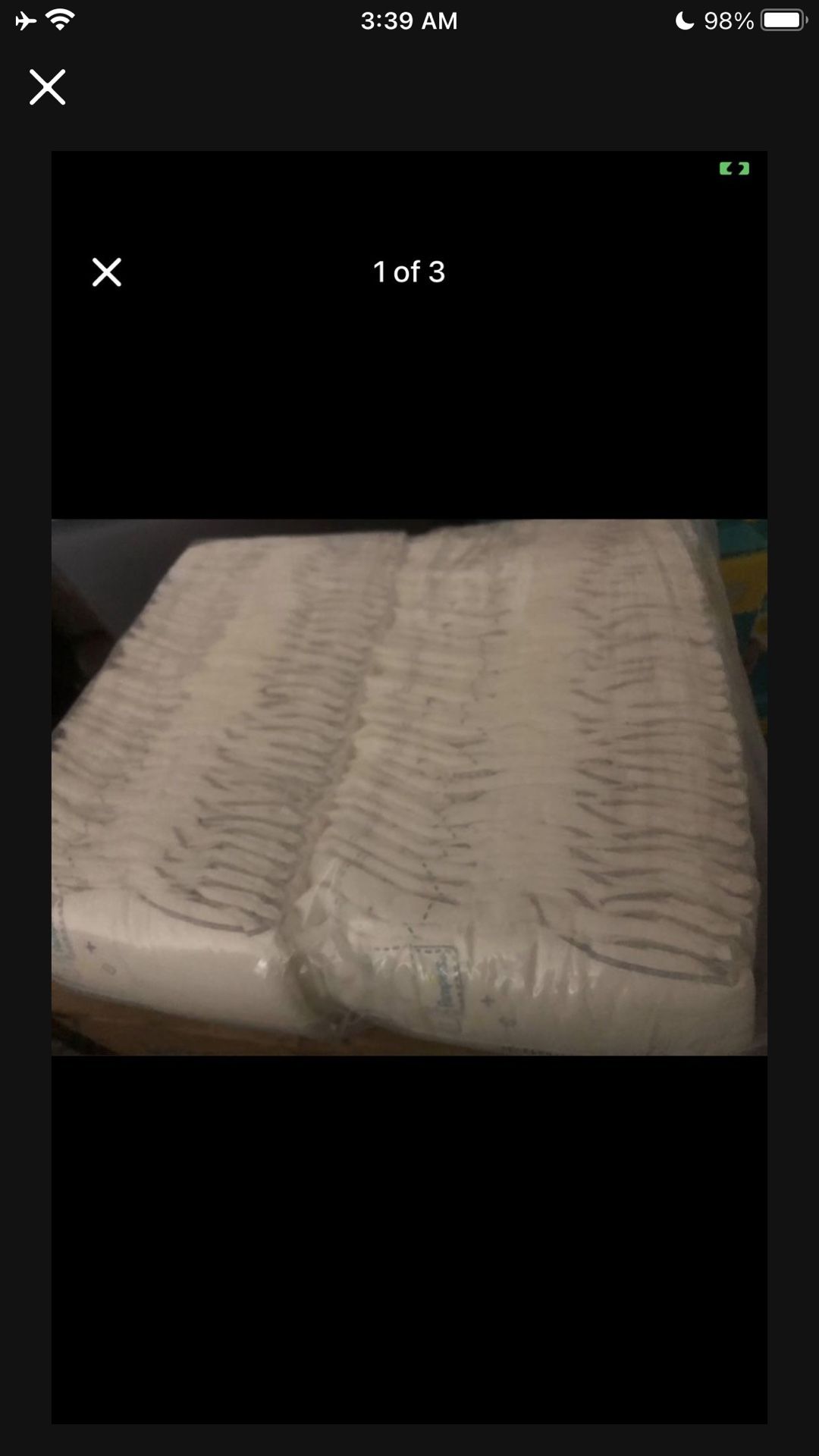pampers swaddlers size 1 count 66 Smoke free pet free