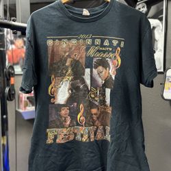 Cincinnati Music Festival 2013 Double Sided Shirt XL R. Kelly Morris Day R&B