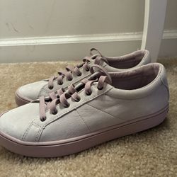 L.L. Bean Women's Light Pink Nubuck like Sneakers size 7.5