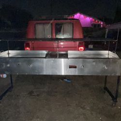 Plancha Taquera  Doble Comal 