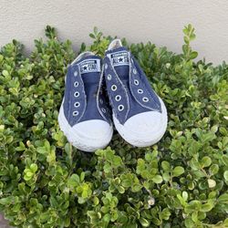 Kids Converse Lace Free Navy Size 12.5 $40