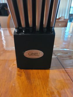 Ginsu Kitchen Knife Set - Missing One Knife
