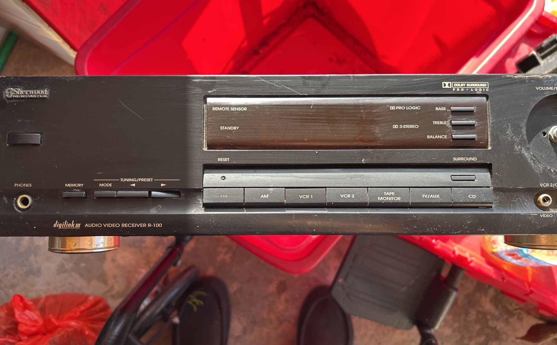 Sherwood Audio Video Receiver R- 100 $.20