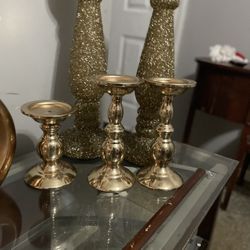 Gold Candle Holder Collection