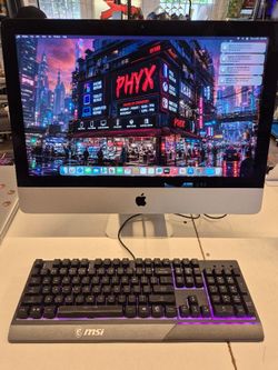21.5" iMac 2017, 2.3 i5, Intel Iris Plus 640 1.5GB, 8GB RAM, 256GB SSD - C02TF0MQH7JY A1418 $260