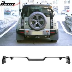 Fits 2020-2026 Land Rover Defender 90/110/130 Roof Spoiler Gloss Black V2 Rear Wing