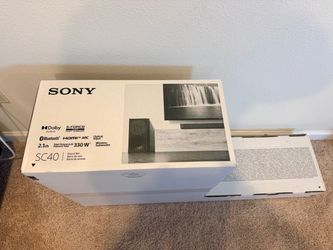 Sony Soundbar with Wireless Subwoofer