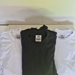PRO CLUB WHITE 18 PC BLACK 12 PC GARY 6PC TOTAL 36 PC MAN'S HEAVYWEIGHT COTTON SHORT SLEEVE T SHIRT SIZE L TALL