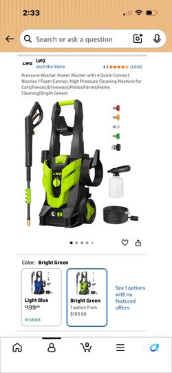 Pressure washer