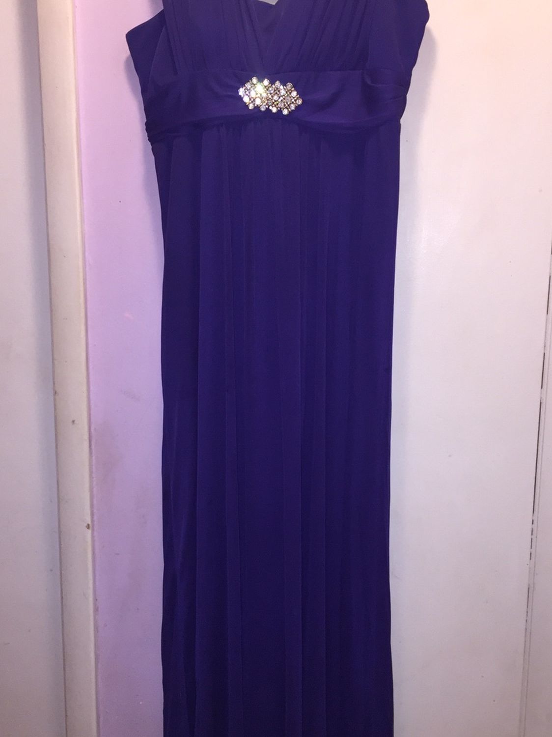 ONYX Nite Dress NWT  Purple size 12 