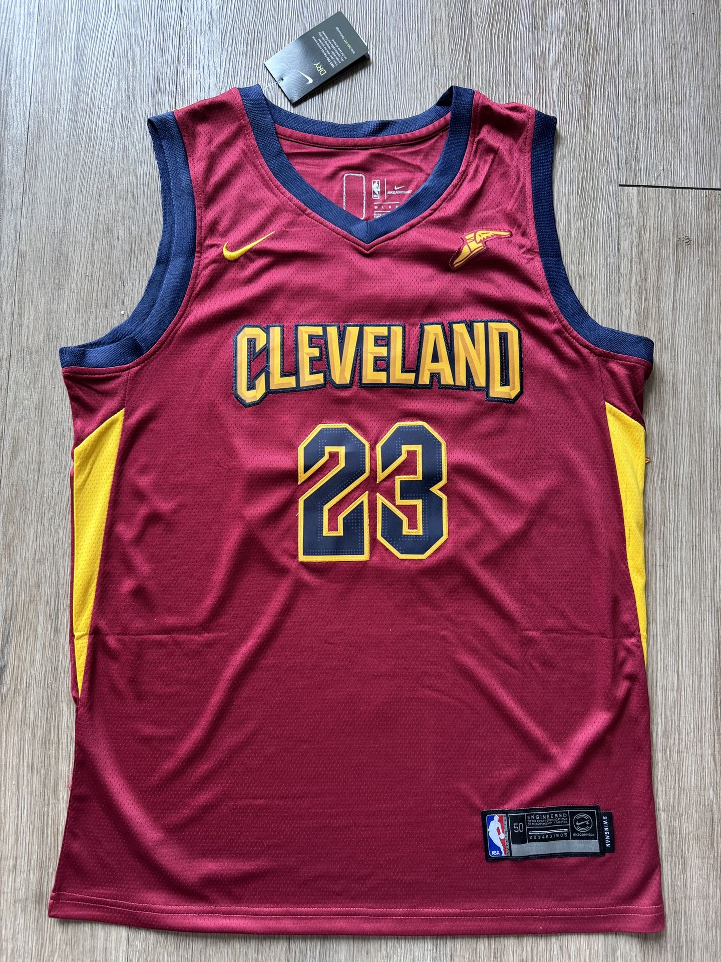 Jersey NBA Basketball Lebron James Cavs Cleveland Camiseta Playera Size L