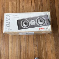 Polk Audio CS 10 Center Channel Speaker-New