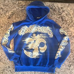 Blue Hellstar Hoodie