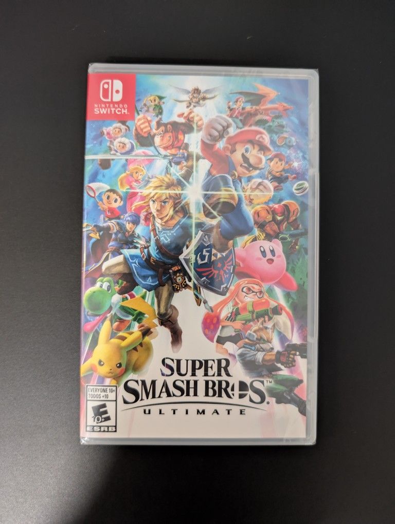 Nintendo Switch - Sealed Super Smash Bros Ultimate