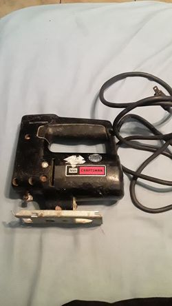 Craftsman saber saw two speed