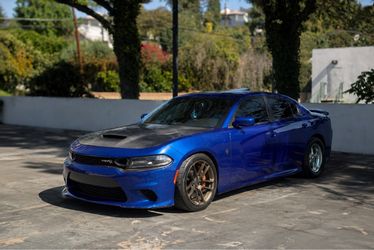 Dodge Charger carbon fiber hood