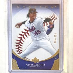 2006 Upper Deck Ovation Pedro Martinez #499.