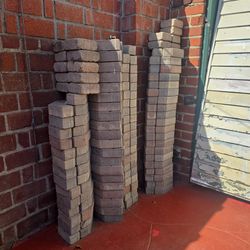 Cement blocks for pavement